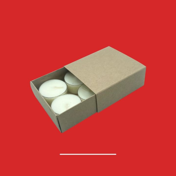 Tealight Candle Boxes 4 Custom Printed Tealight Candle https://packmoq.co.uk Packaging Minimum Order Quantity https://packmoq.co.uk PackMOQ Tealight Candle Boxes - Image 4