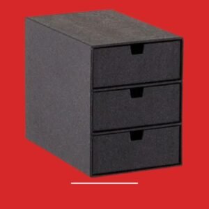 Wholesale Drawer Style Black Watch Boxes with Insert